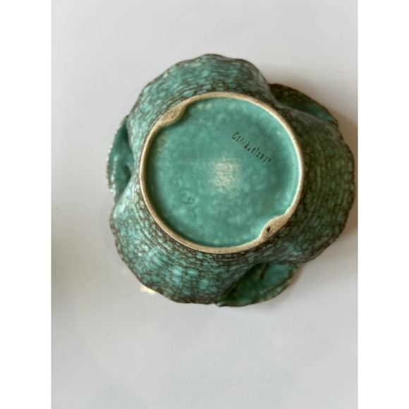 Vintage Czech Art Deco Ditmar Urbach Pottery Bowl - Picture 5 of 5